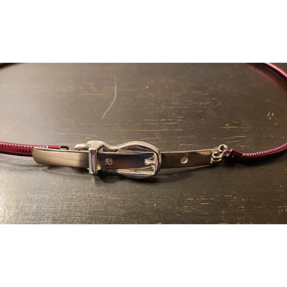 Vintage Snake Metal Belt Fits 24